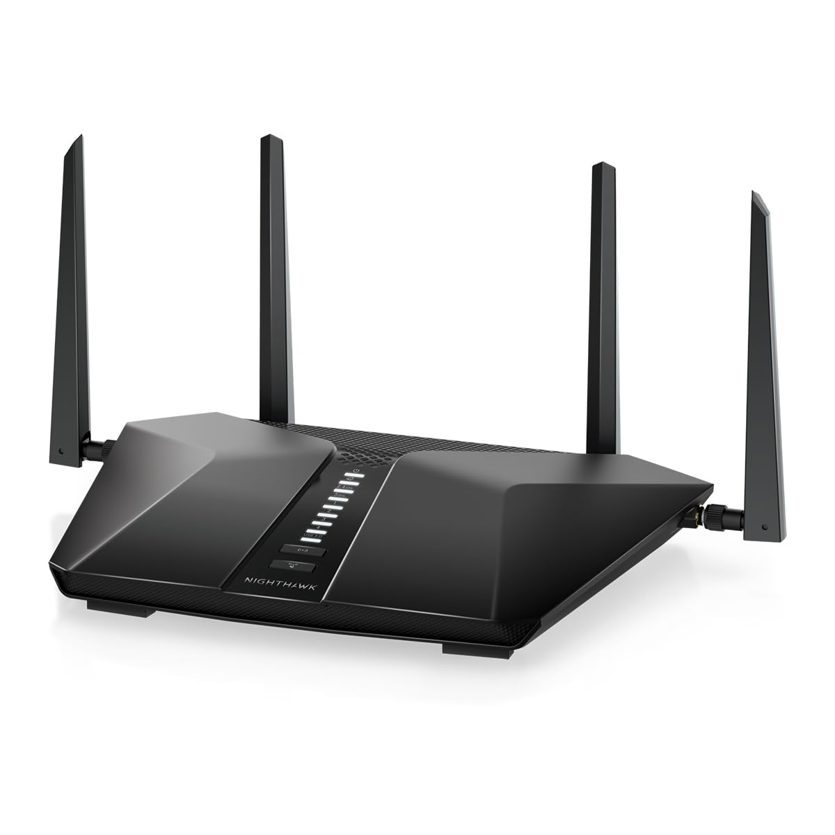 NETGEAR Nighthawk Tri-Band WiFi 6E Router (RAXE300) - Security Features, AXE7800 Wireless Gigabit Speed (Up to 7.8Gbps), New 6GHz Band, 8-Streams Cover up to 2,500 sq. ft., 40 Devices