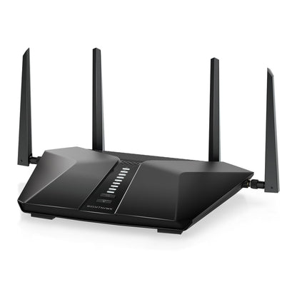 NETGEAR Nighthawk Tri-Band WiFi 6E Router (RAXE300) - Security Features, AXE7800 Wireless Gigabit Speed (Up to 7.8Gbps), New 6GHz Band, 8-Streams Cover up to 2,500 sq. ft., 40 Devices