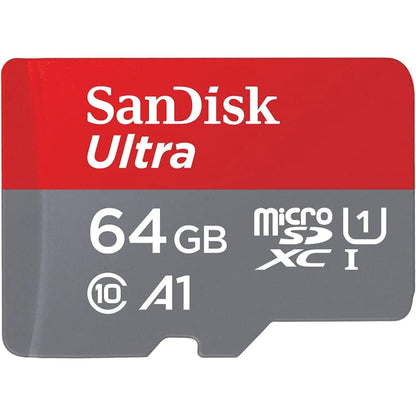 SANDISK 256GB Ultra microSD Card + Adapter, Up to 150MB/s Read Speeds