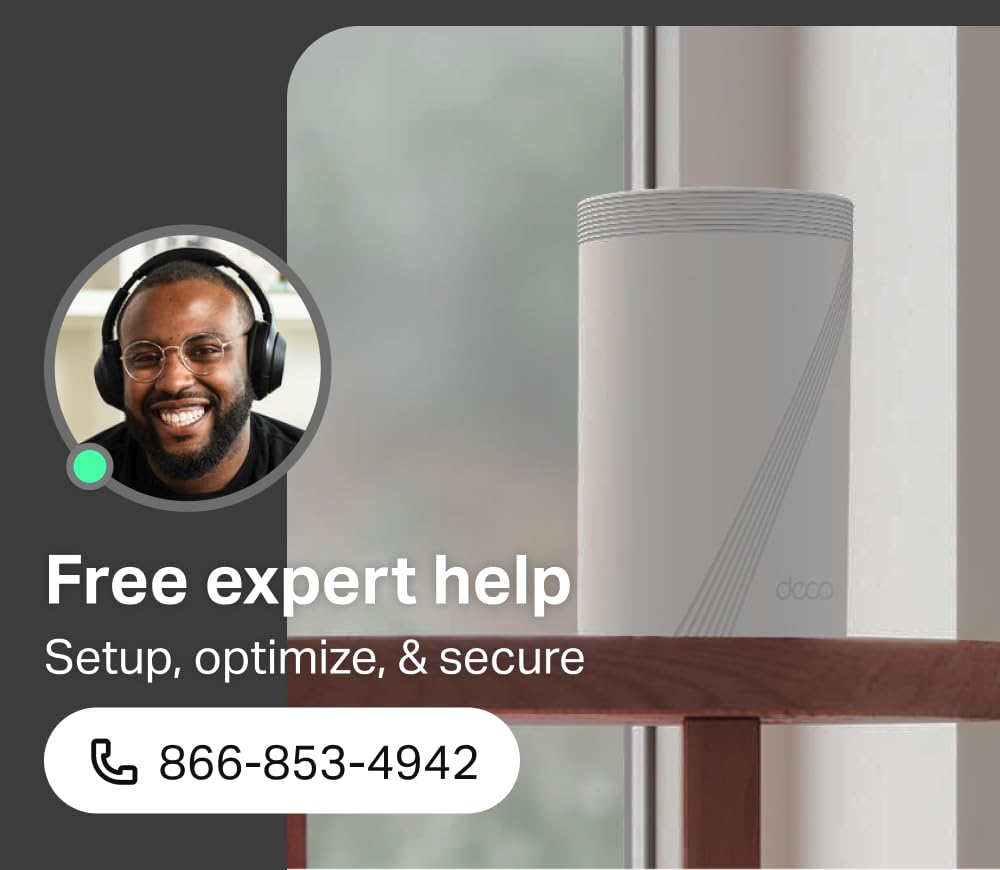 TP-Link Deco XE75 AXE5400 Tri-Band WiFi 6E Mesh System - Covers up to 5500 Sq.Ft, Replaces WiFi Router and Extender, AI-Driven Mesh, 6GHz Band, 2-Pack