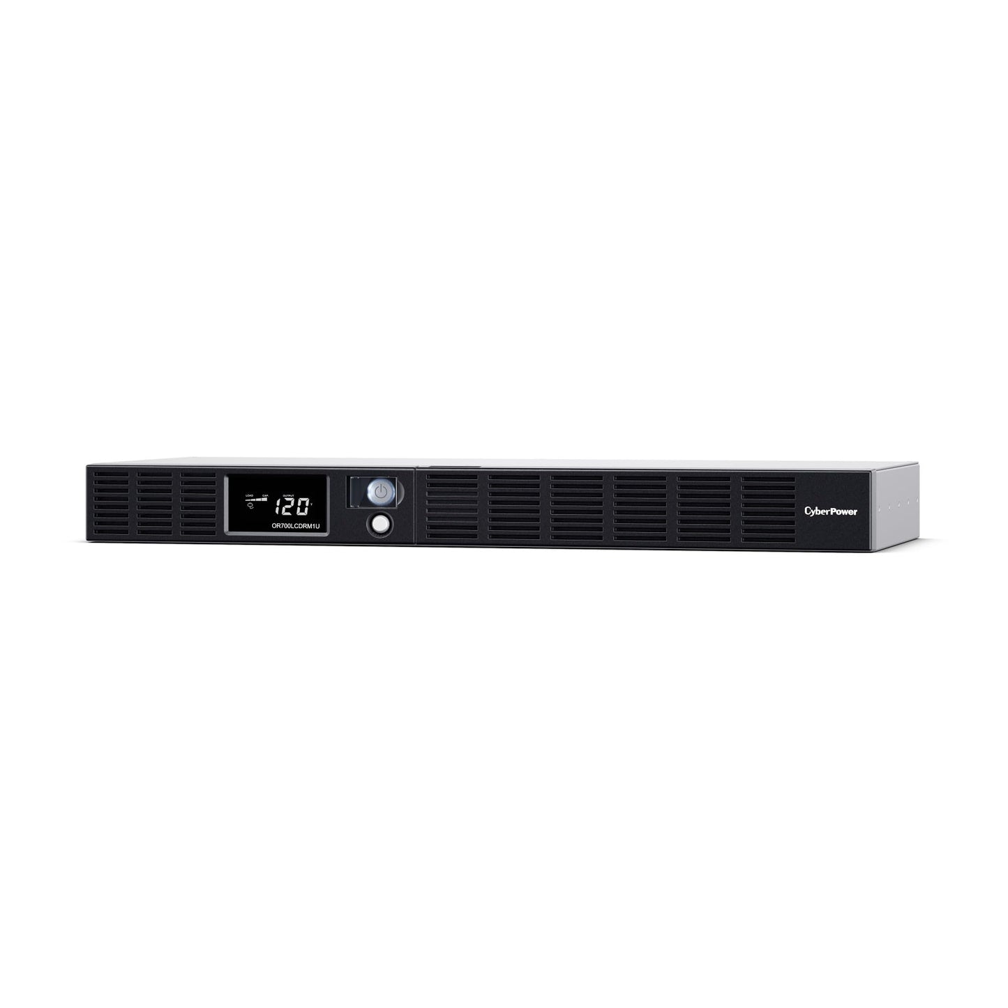 CyberPower OR500LCDRM1U Smart App LCD UPS Battery Backup and Surge Protector, 500VA/300W, 6 Outlets, AVR, 1U Rackmount, UL Certified