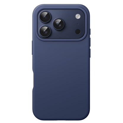 JETech Liquid Silicone Case for iPhone 17 Pro Max 6.9-Inch, Silky Soft Touch Full-Body Protection, Anti-Scratch Shockproof Phone Cover with Microfiber Lining (Dark Blue)