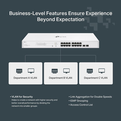 TP-Link TL-SG108S 8 Port Gigabit Ethernet Switch | Desktop/Wall-Mount | Plug & Play | Fanless | Sturdy Metal | 3 Year Manufacturer Warranty | 802.1p/DSCP QoS & IGMP Snooping | Compact Design