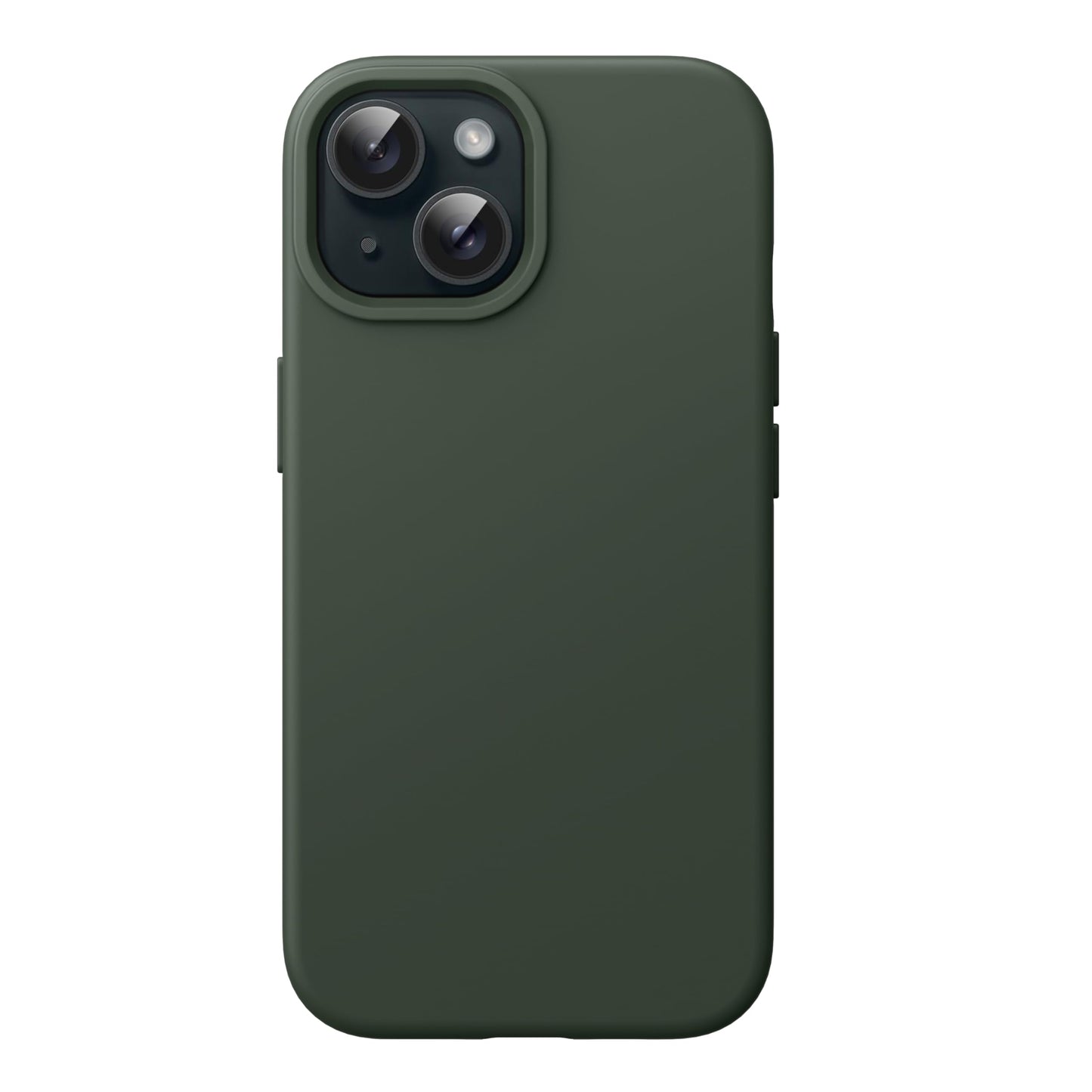 JETech Silicone Case for iPhone 15 Pro Max 6.7-Inch, Silky-Soft Touch Full-Body Protective Phone Case, Shockproof Cover (Black)