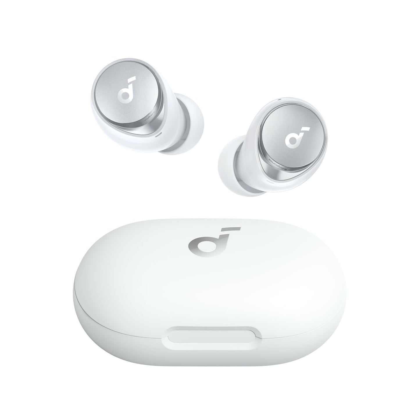 Soundcore by Anker Space A40 Adaptive Active Noise Cancelling Wireless Earbuds, Reduce Noise by Up to 98%, Ultra Long 50H Playtime, 10H Single Playtime, Hi-Res Sound, Comfortable Fit, Wireless Charge