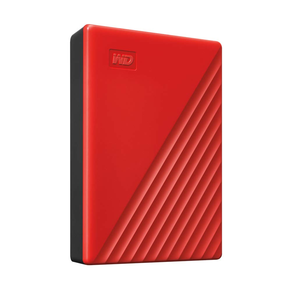 WD 5TB My Passport, Portable External Hard Drive, Black, backup software with defense against ransomware, and password protection, USB 3.1/USB 3.0 compatible - WDBPKJ0050BBK-WESN