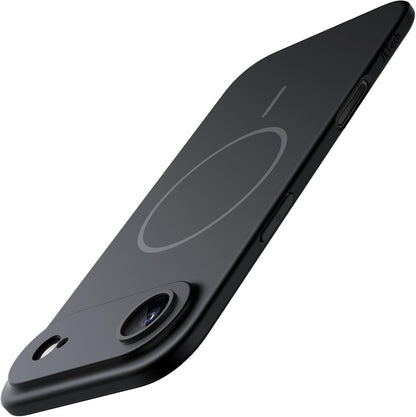 JETech Magnetic Slim Case for iPhone Air, Compatible with MagSafe, Ultra-Thin Lightweight Minimalist Phone Cover with Matte Finish and Full Camera Lens Protection, 6.5-Inch Display (Black)