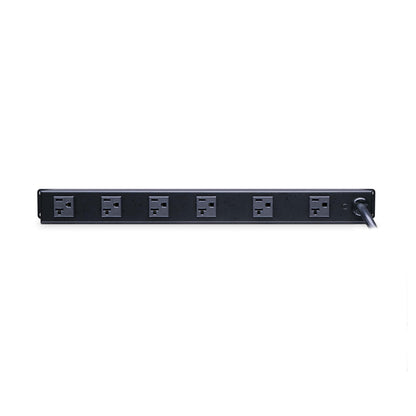 CyberPower CPS1215RMS Surge Protector, 120V/15A, 12 Outlets, 15 ft Power Cord, 1U Rackmount