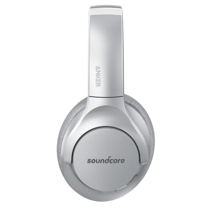 Soundcore Anker Life Q20 Hybrid Active Noise Cancelling Headphones, Wireless Over Ear Bluetooth Headphones, 70H Playtime, Hi-Res Audio, Deep Bass, Memory Foam Ear Cups, Travel, Office