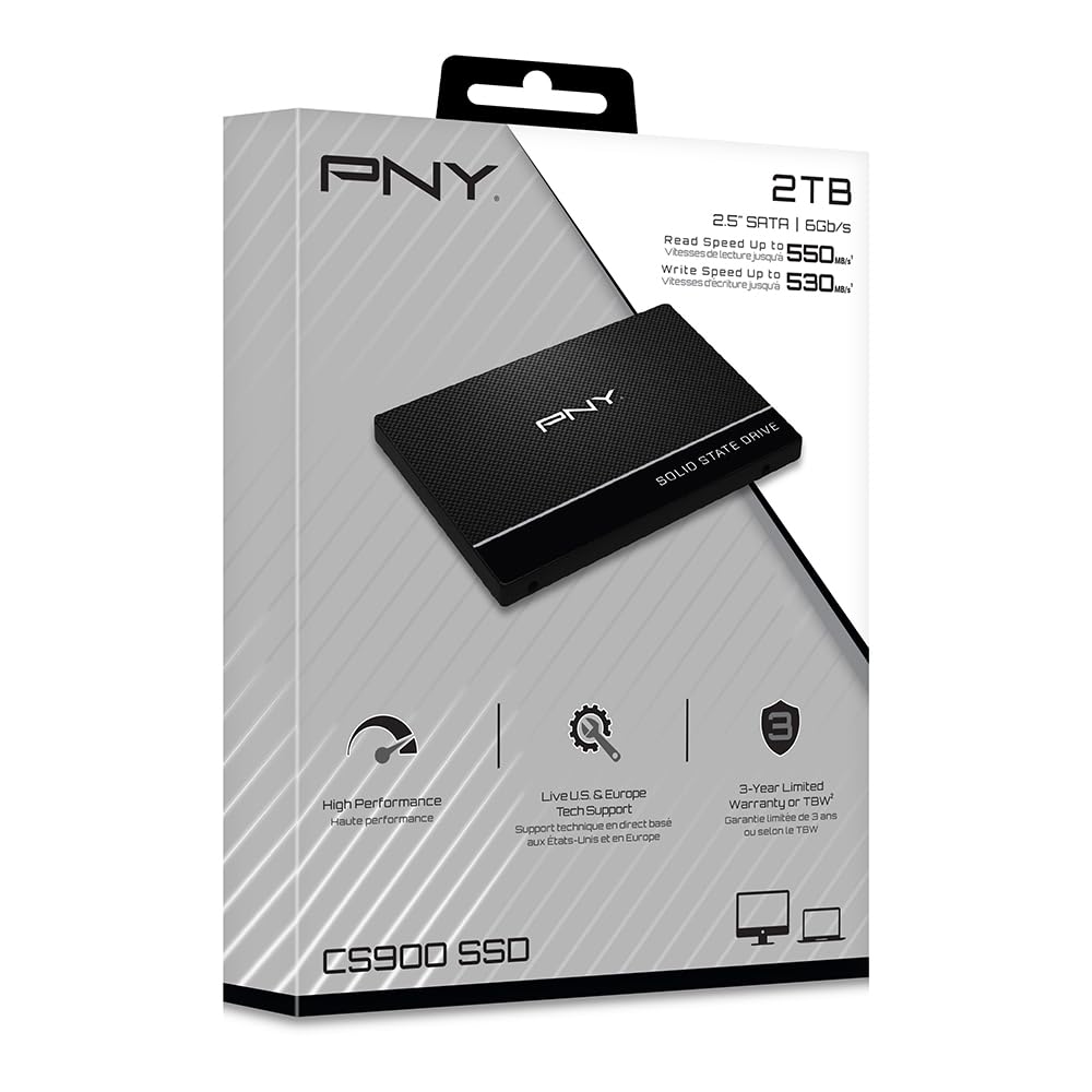 PNY CS900 250GB 2.5" SATA III Internal SSD