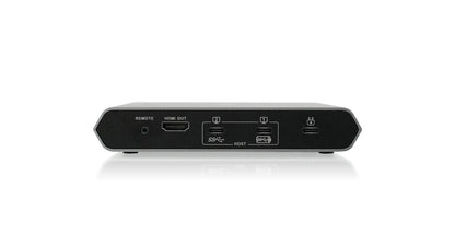 IOGEAR 2-Port USB HDMI Cabled KVM Switch - 1920 x 1200 60Hz - Hotkey or Remote Button Switch - 2.1 Stereo - USB 2.0 Mouse Port Can Be Used As USB Hub and USB Peripheral Sharing - Mac / Win - GCS62HU