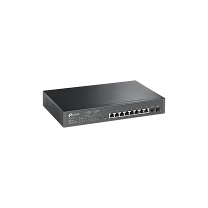 TP-Link TL-SG2210MP | Jetstream 10 Port Gigabit Smart Managed PoE switch | 8 PoE+ Ports @ 150W, 2 SFP Slots | Omada SDN Integrated | PoE Recovery | IPv6 | Static Routing | Limited Lifetime Protection