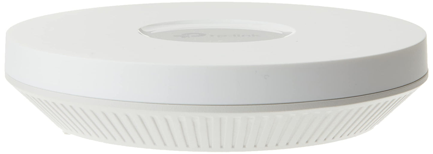 TP-Link EAP610 Omada Business WiFi 6 AX1800 Wireless Gigabit Access Point - Support Mesh, OFDMA, Seamless Roaming & MU-MIMO, SDN Integrated, Cloud Access & Omada App, PoE+ Powered, White, Dual-Band