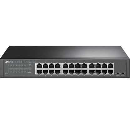 TP-Link 16-Port Gigabit Ethernet Unmanaged Switch Plug and Play Metal Desktop/Rackmount Fanless (TL-SG1016D)