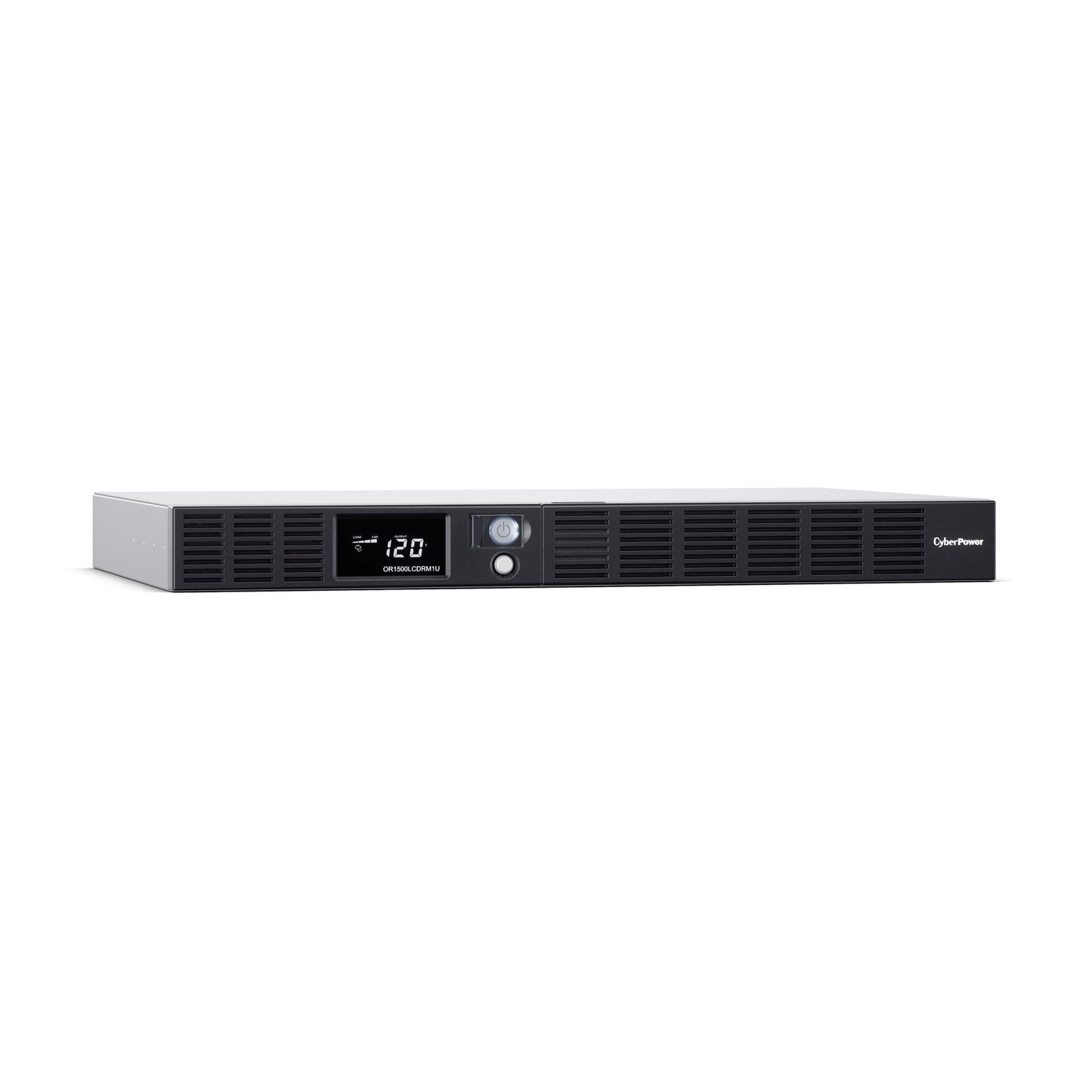 CyberPower OR500LCDRM1U Smart App LCD UPS Battery Backup and Surge Protector, 500VA/300W, 6 Outlets, AVR, 1U Rackmount, UL Certified