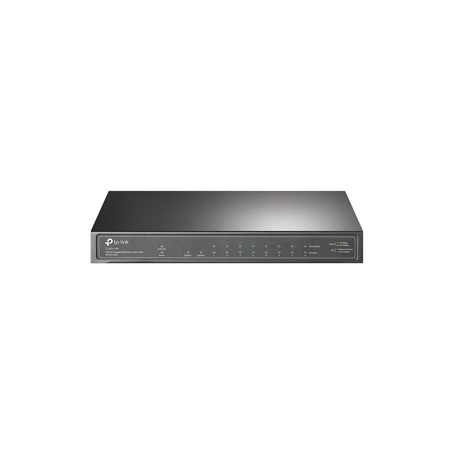 TP-Link TL-SG1008P V4 | 8 Port Gigabit PoE Switch | 4 PoE+ Ports @64W | Desktop | Plug & Play | Sturdy Metal w/ Shielded Ports | Fanless | Limited Lifetime Protection | QoS & IGMP Snooping | Unmanaged