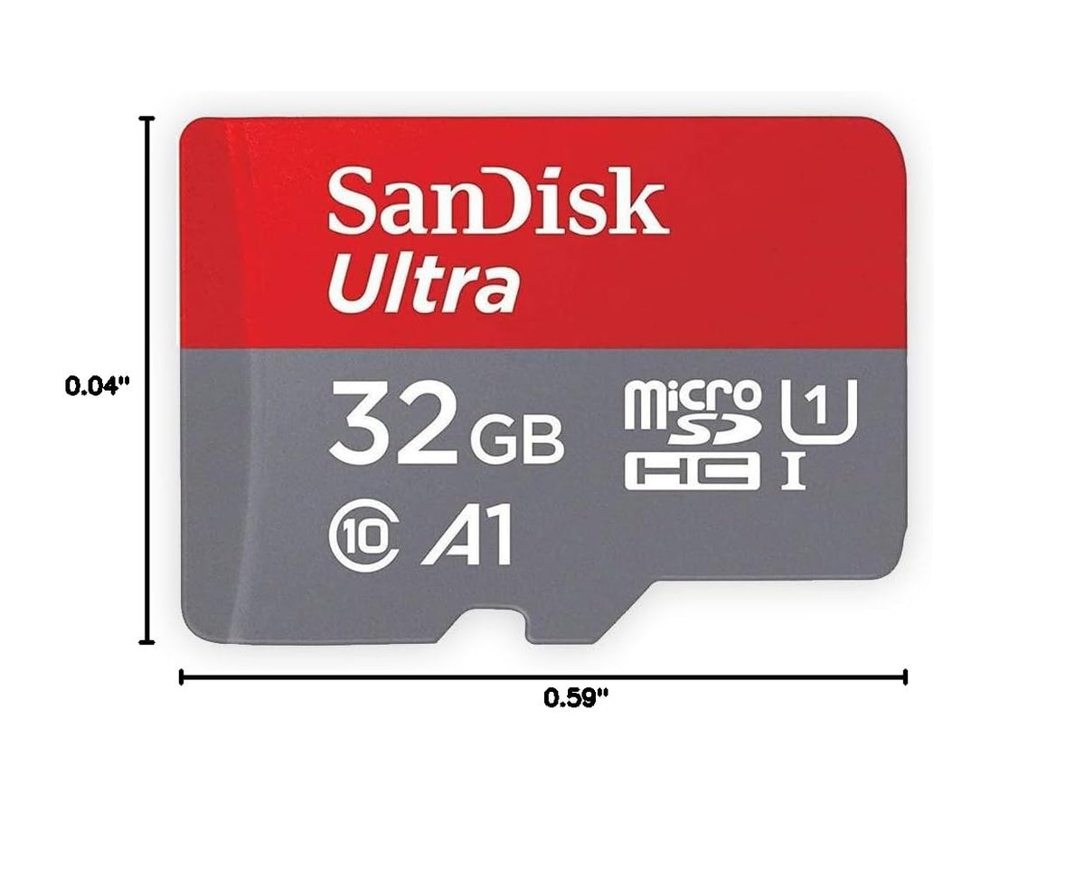 SANDISK 256GB Ultra microSD Card + Adapter, Up to 150MB/s Read Speeds