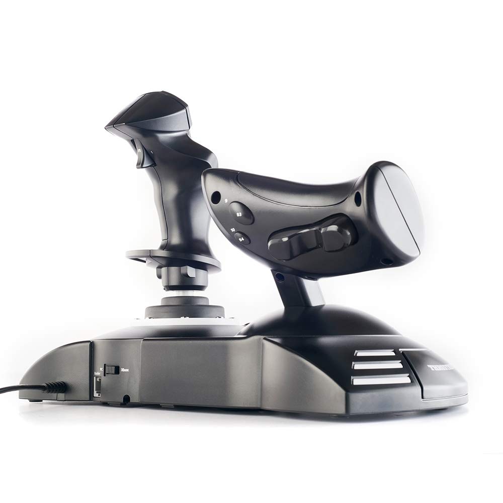 Thrustmaster T-Flight Hotas One Flight Stick Controller for PC & Xbox Series X|S, Precision Joystick with Detachable Throttle, Realistic Flight Simulator Controller