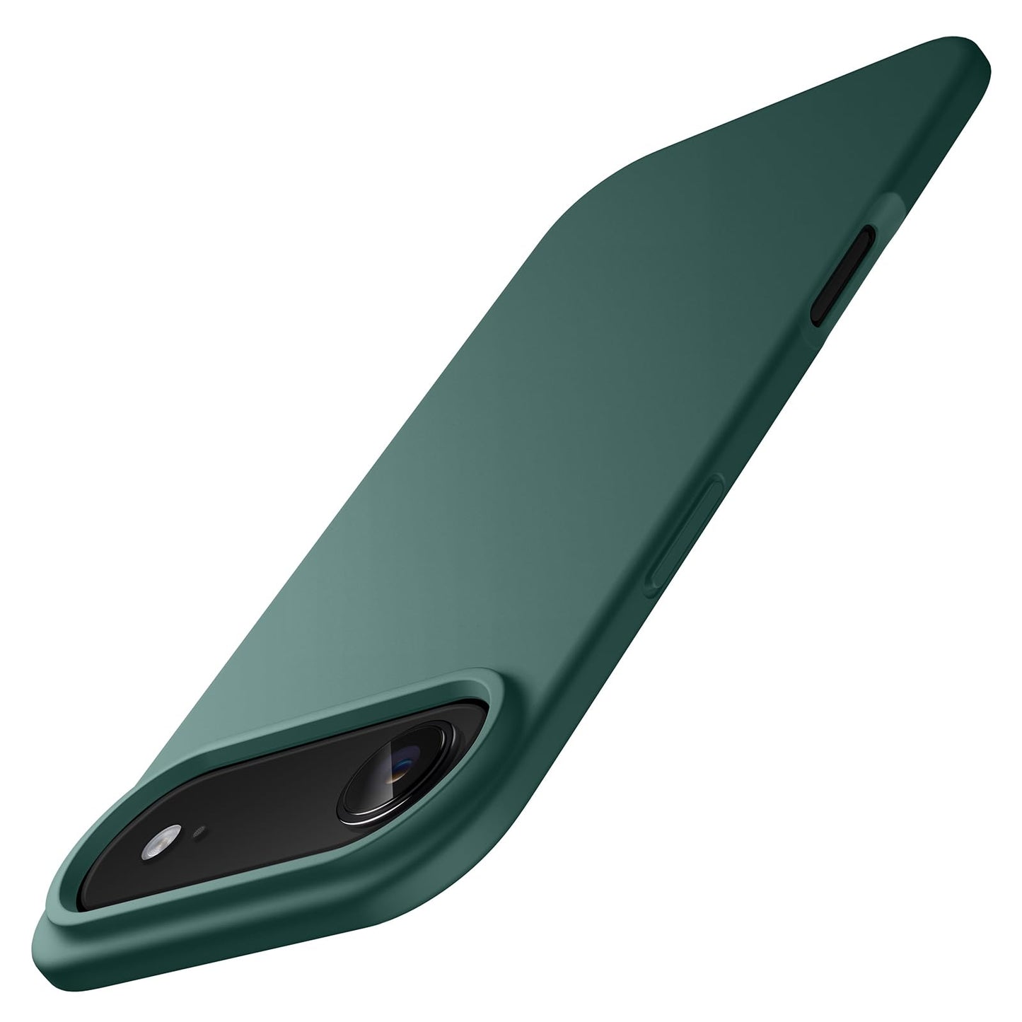 JETech Liquid Silicone Case for iPhone 17 Pro Max 6.9-Inch, Silky Soft Touch Full-Body Protection, Anti-Scratch Shockproof Phone Cover with Microfiber Lining (Dark Blue)