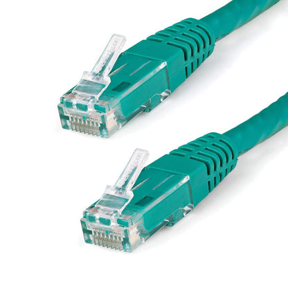 StarTech 6ft CAT6 Ethernet Cable - White CAT 6 Gigabit Ethernet Wire -250Mhz 100W PoE RJ45 UTP Molded Network Patch Cord with Strain Relief (C6PATCH6WH)