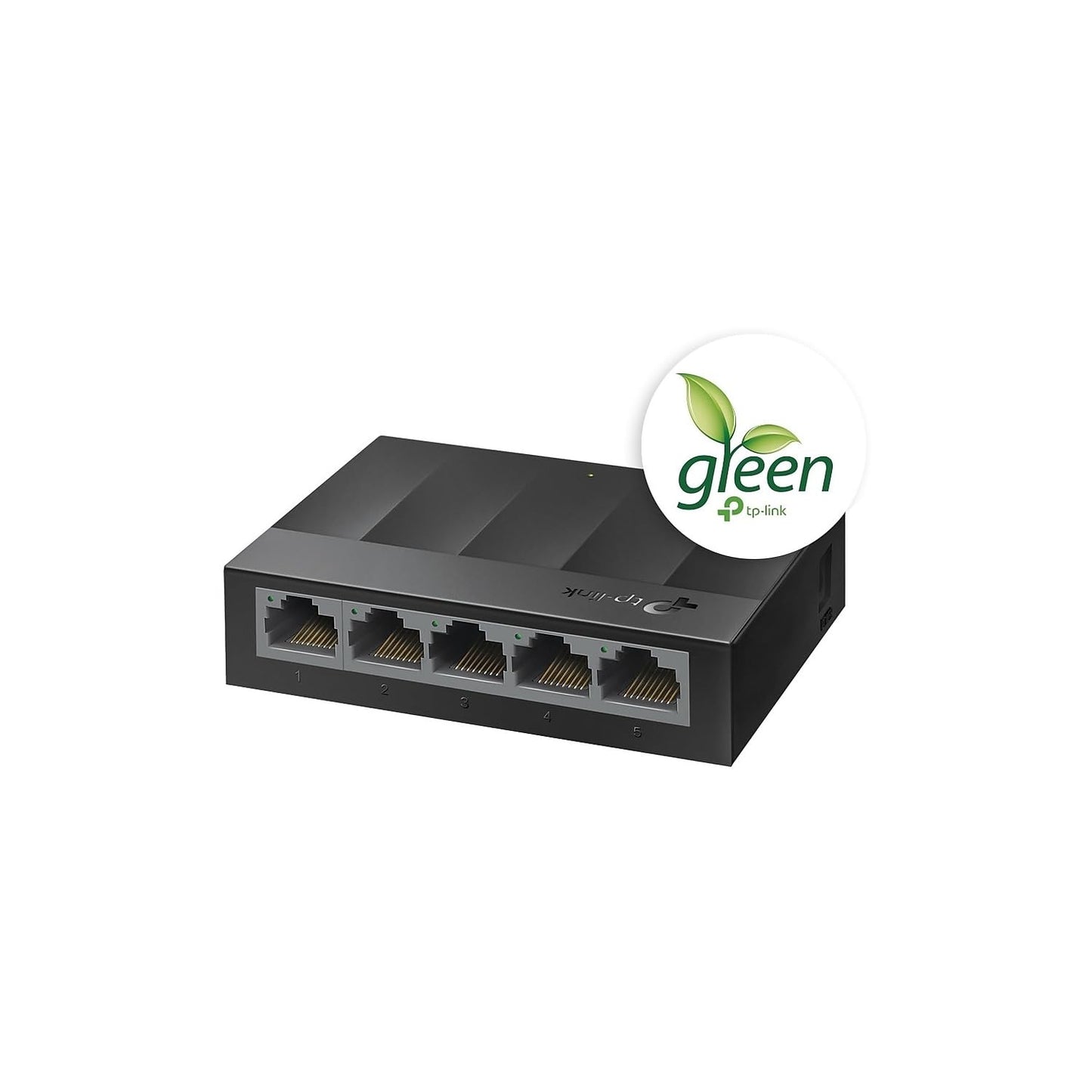 TP-Link 8 Port Gigabit Ethernet Network Switch | Plug and Play | Desktop or Wall-Mount | Plastic Case Ethernet Splitter | Fanless | Traffic Optimization | Unmanaged (TL-SG1008D),Black
