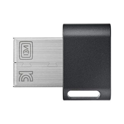 SAMSUNG FIT Plus 3.1 USB Flash Drive, 128GB, 400MB/s, Plug In and Stay, Storage Expansion for Laptop, Tablet, Smart TV, Car Audio System, Gaming Console, MUF-128AB/AM,Gunmetal Gray