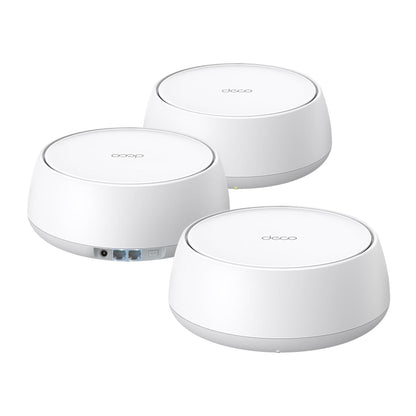 TP-Link Deco X55 AX3000 WiFi 6 Mesh System - Covers up to 6500 Sq.Ft, Replaces Wireless Router and Extender, 3 Gigabit Ports per Unit, Supports Ethernet Backhaul, Deco X55(3-Pack)
