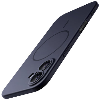 JETech Magnetic Slim Case for iPhone 17 Pro Max 6.9-Inch, Compatible with MagSafe, Ultra-Thin Lightweight Minimalist Phone Cover with Matte Finish and Full Camera Lens Protection (Black)