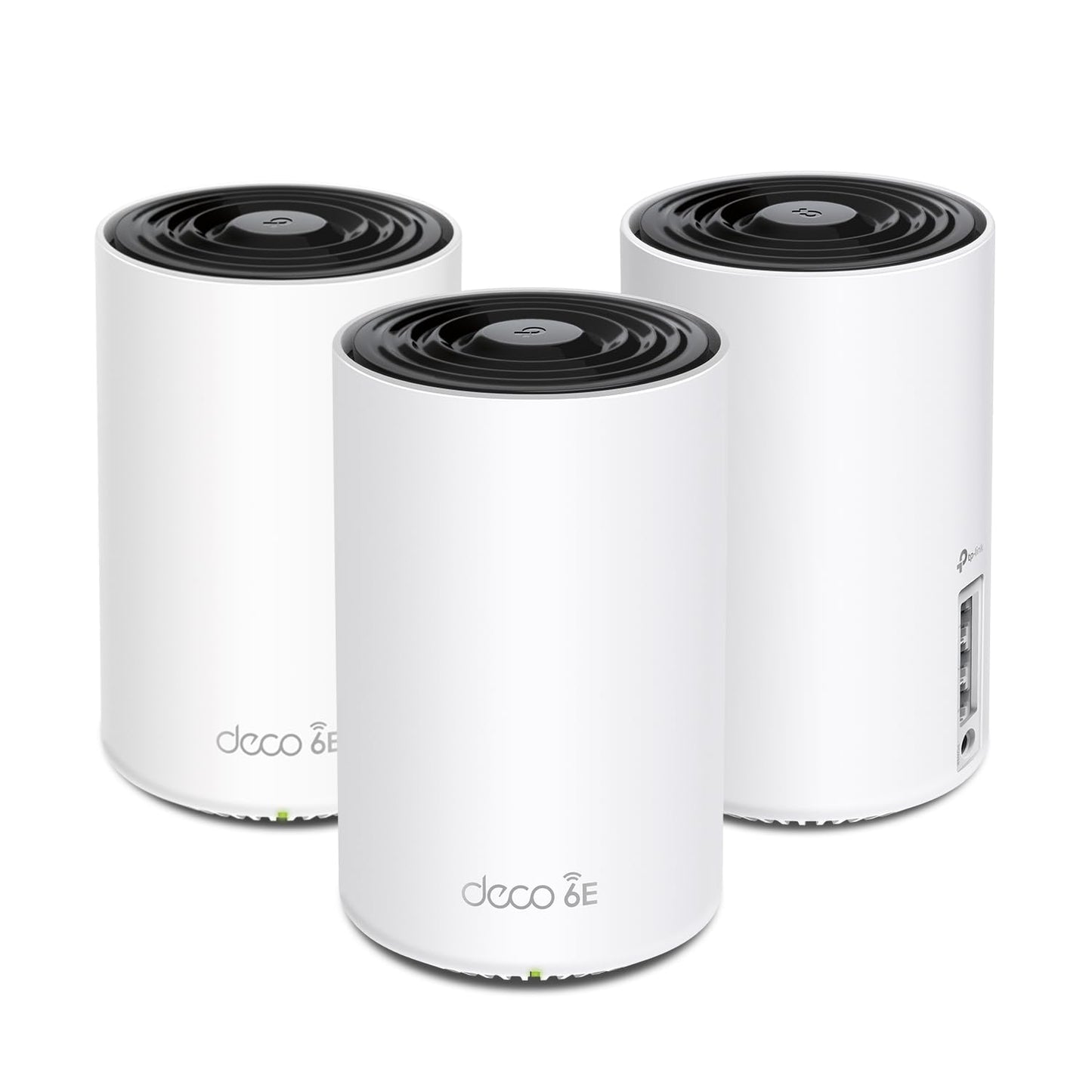 TP-Link Deco XE75 AXE5400 Tri-Band WiFi 6E Mesh System - Covers up to 5500 Sq.Ft, Replaces WiFi Router and Extender, AI-Driven Mesh, 6GHz Band, 2-Pack