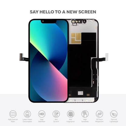 Compatible with iPhone XR Premium LCD Screen Replacement 6.1 inch (Model A1984, A2105, A2106, A2108) High Resolution Display digitizer Assembly Touch Screen