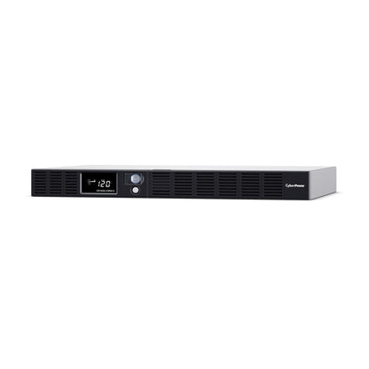 CyberPower OR500LCDRM1U Smart App LCD UPS Battery Backup and Surge Protector, 500VA/300W, 6 Outlets, AVR, 1U Rackmount, UL Certified