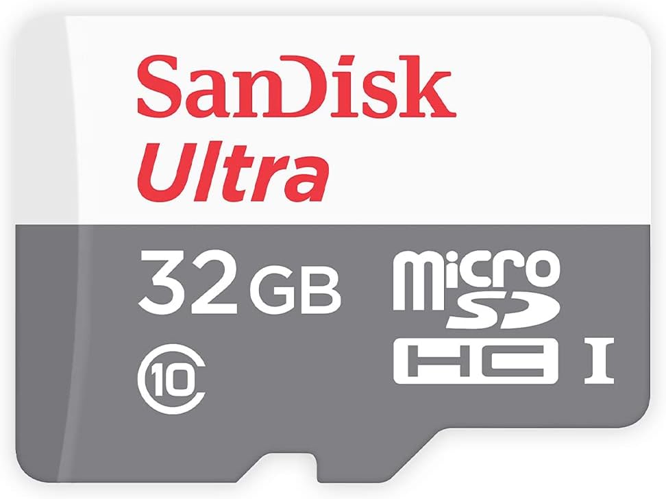 SanDisk Ultra 32GB UHS-I/Class 10 Micro SDHC Memory Card With Adapter - SDSDQUAN-032G-G4A