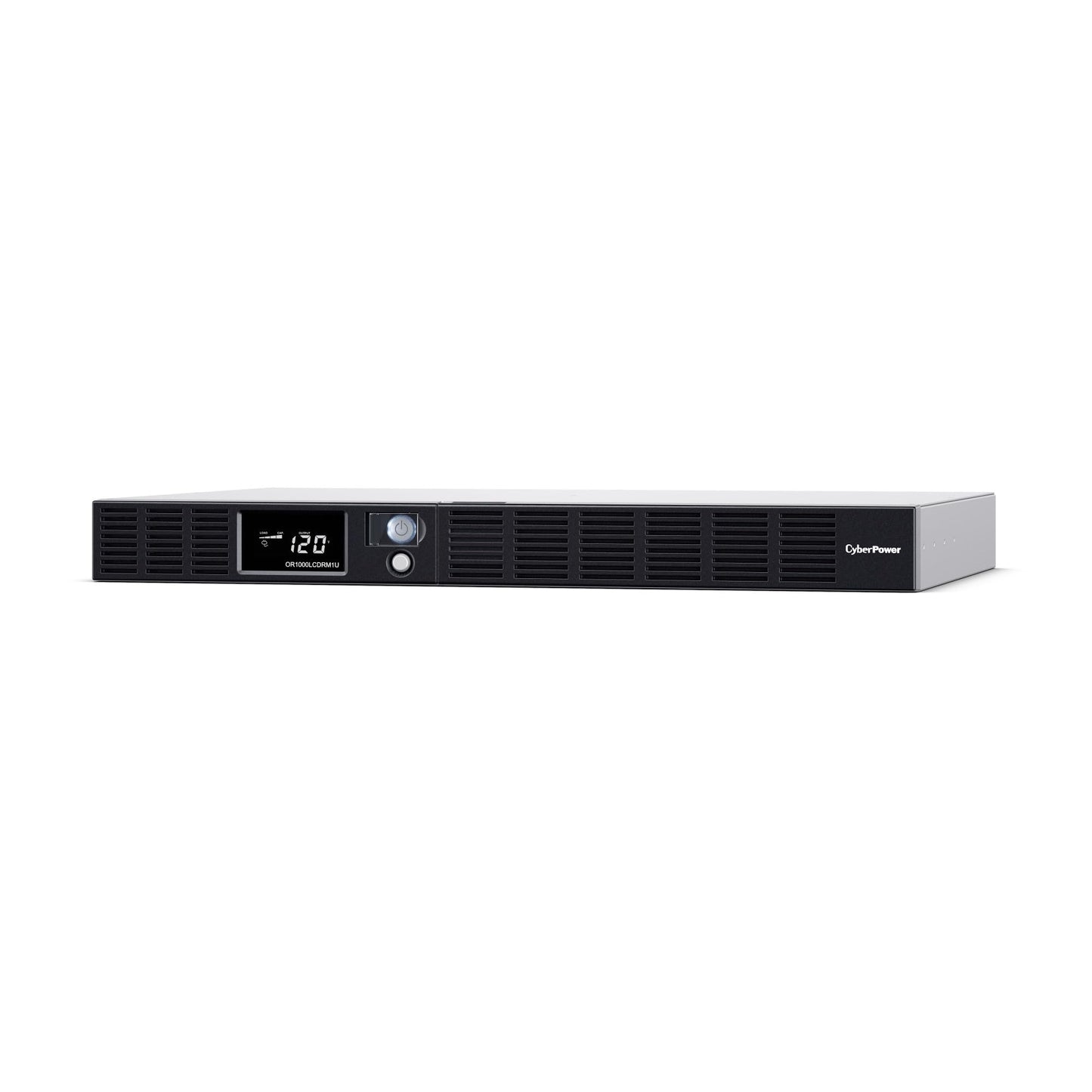 CyberPower OR500LCDRM1U Smart App LCD UPS Battery Backup and Surge Protector, 500VA/300W, 6 Outlets, AVR, 1U Rackmount, UL Certified