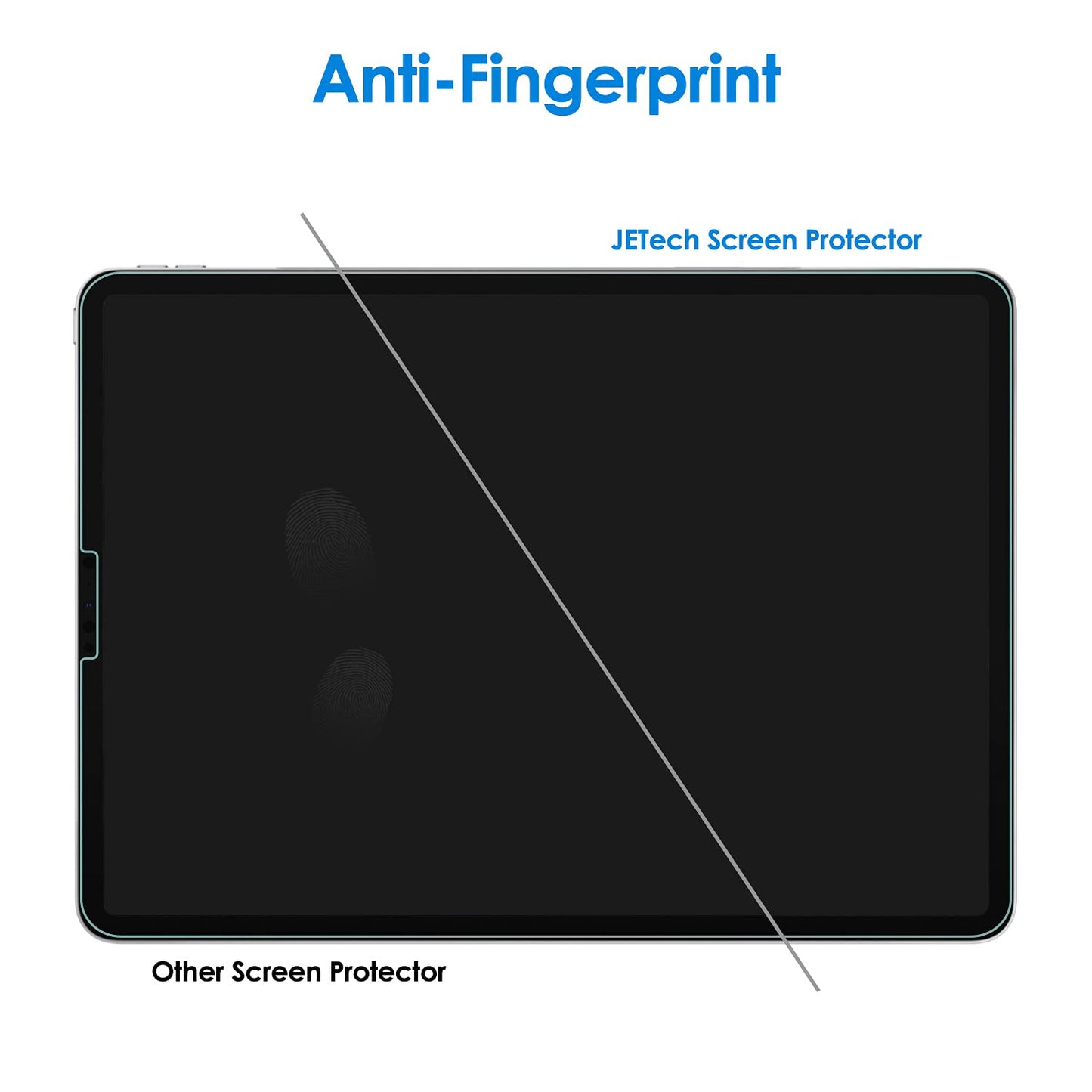 JETech Screen Protector for iPad (A16) 11th/10th Generation (2025/2022), 9H Tempered Glass Film, HD Clear, 2-Pack