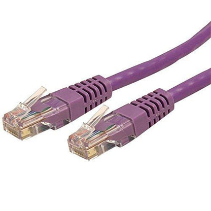 StarTech 6ft CAT6 Ethernet Cable - White CAT 6 Gigabit Ethernet Wire -250Mhz 100W PoE RJ45 UTP Molded Network Patch Cord with Strain Relief (C6PATCH6WH)