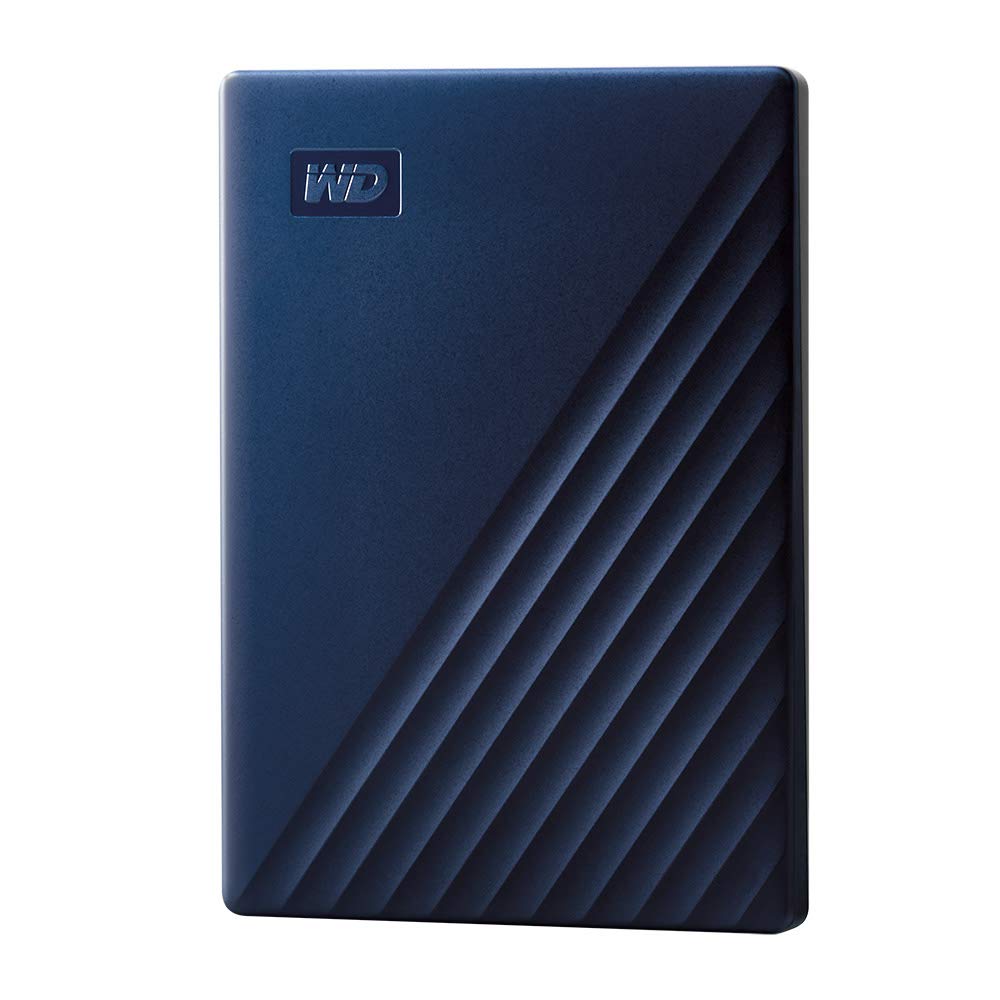 WD 5TB My Passport, Portable External Hard Drive, Black, backup software with defense against ransomware, and password protection, USB 3.1/USB 3.0 compatible - WDBPKJ0050BBK-WESN