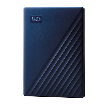 WD 5TB My Passport, Portable External Hard Drive, Black, backup software with defense against ransomware, and password protection, USB 3.1/USB 3.0 compatible - WDBPKJ0050BBK-WESN