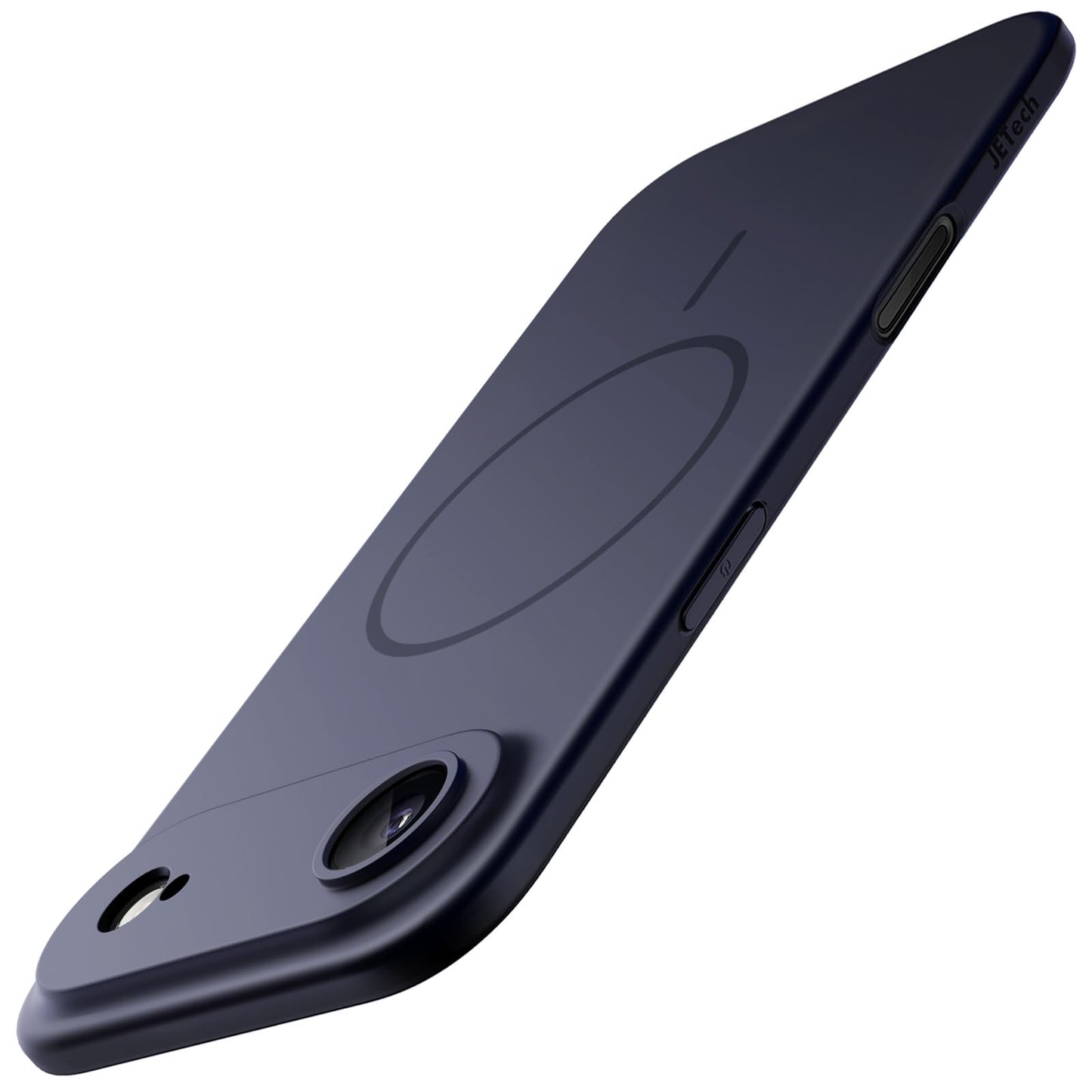 JETech Magnetic Slim Case for iPhone 17 Pro Max 6.9-Inch, Compatible with MagSafe, Ultra-Thin Lightweight Minimalist Phone Cover with Matte Finish and Full Camera Lens Protection (Black)