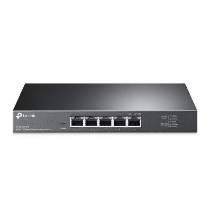 TP-Link TL-SG105-M2 - 5 Port Multi-Gigabit Unmanaged Network Switch, Ethernet Splitter, 2.5G Bandwidth, Plug & Play, Desktop/Wall-Mount, Fanless Metal Design, Free Expert Help