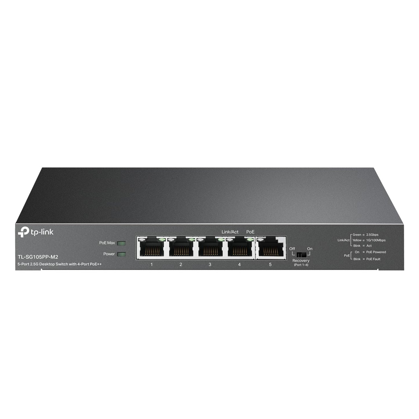 TP-Link TL-SG108S-M2 | 8-Port Multi-Gigabit 2.5G Ethernet Switch | Unmanaged Network Switch | Ethernet Splitter | Plug & Play | Desktop/Wall Mount | Silent Operation