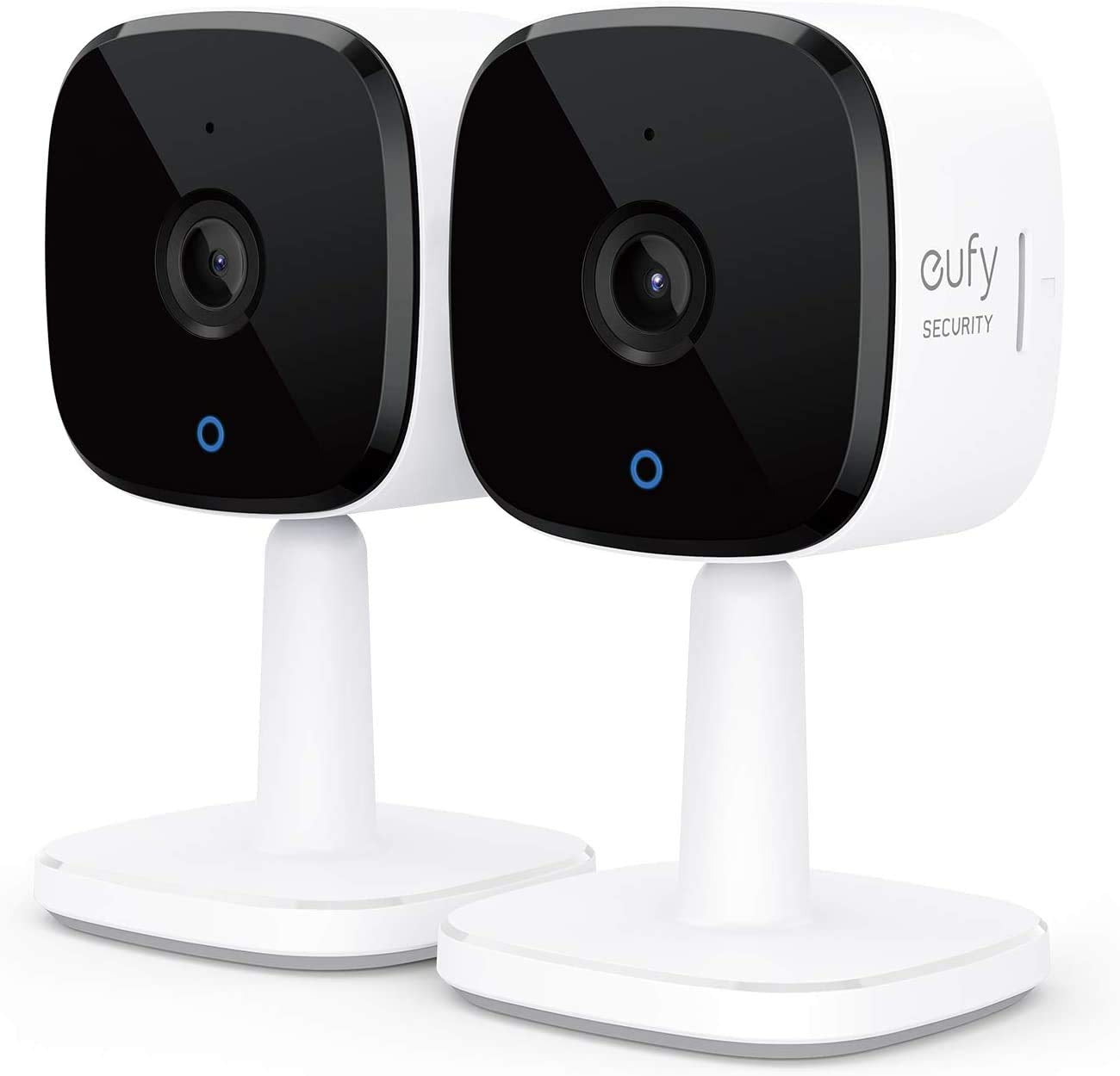 eufy Security Indoor Cam C120 | Plug-in Security Camera 3 MP | 2K with Wi-Fi | IP Camera | Voice Assistant Compatibility | Night Vision | Two-Way Audio | HomeBase 3 Compatible | Audio and Motion Alert