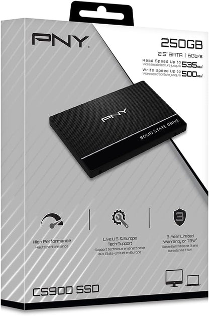 PNY CS900 250GB 2.5" SATA III Internal SSD