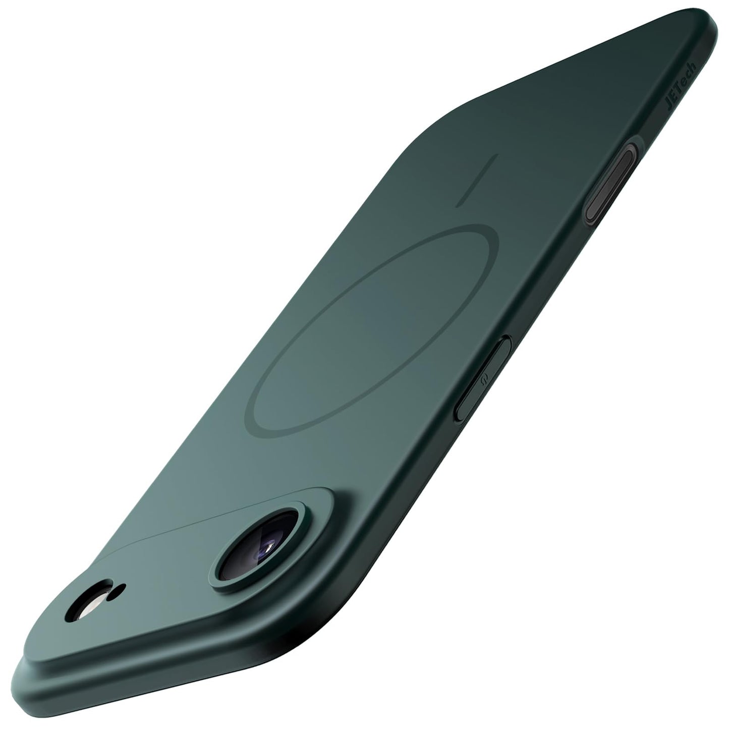 JETech Magnetic Slim Case for iPhone 17 Pro Max 6.9-Inch, Compatible with MagSafe, Ultra-Thin Lightweight Minimalist Phone Cover with Matte Finish and Full Camera Lens Protection (Black)