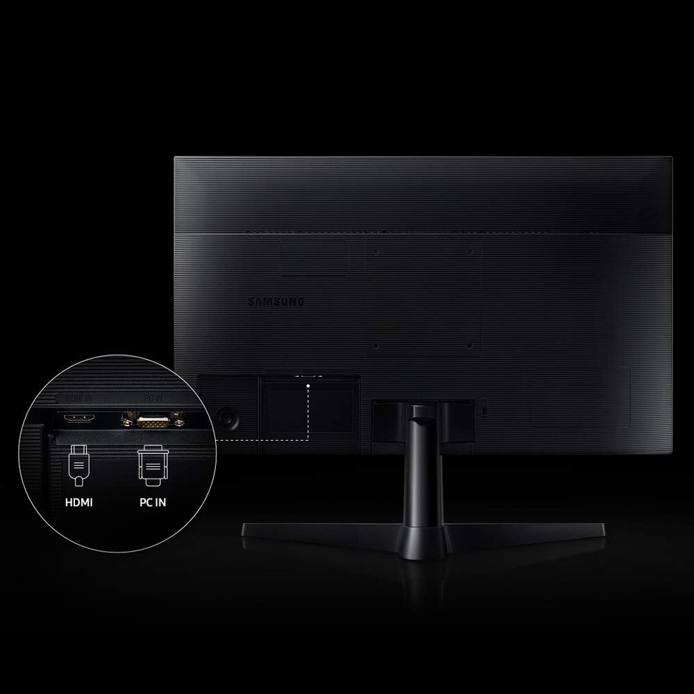 Samsung 27' T35F Series FHD 1080p Computer Monitor, 75Hz, IPS Panel, HDMI, VGA (D-Sub), AMD FreeSync, Wall Mountable, Game Mode, 3-Sided Border-Less, Eye Care, LF27T350FHNXZA