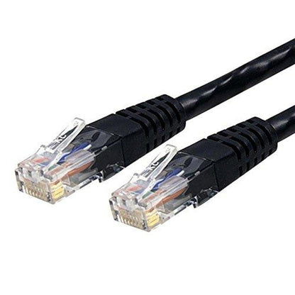 StarTech 6ft CAT6 Ethernet Cable - White CAT 6 Gigabit Ethernet Wire -250Mhz 100W PoE RJ45 UTP Molded Network Patch Cord with Strain Relief (C6PATCH6WH)