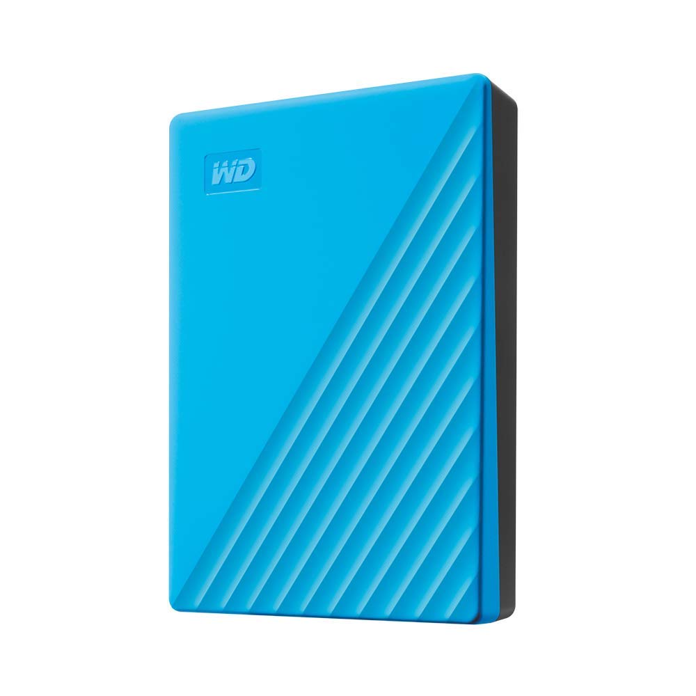 WD 5TB My Passport, Portable External Hard Drive, Black, backup software with defense against ransomware, and password protection, USB 3.1/USB 3.0 compatible - WDBPKJ0050BBK-WESN