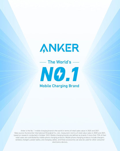 Anker USB C to USB C Cable, Type-C 60W Fast Charging Cable (6 FT, 2Pack) for iPhone 17 Series, iPad mini 6 and More (Black)