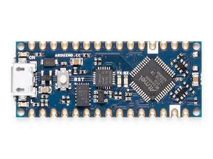Arduino Nano Every (Single Board) [ABX00028-A] - ATmega4809 Microcontroller, 48KB Flash, 6KB SRAM, 20 Digital I/O Pins, 8 Analog Inputs, USB-C, Compatible with Arduino IDE for Embedded Projects