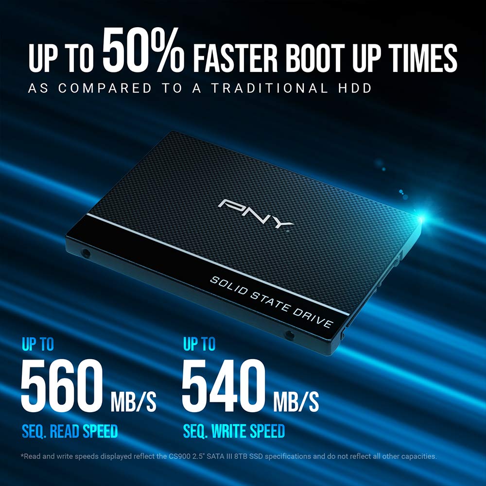 PNY CS900 250GB 2.5" SATA III Internal SSD