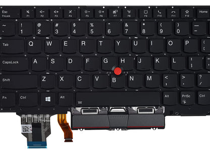 Replacement Keyboard for Lenovo ThinkPad X1 Carbon Gen 7th 2019 Gen 8th 2020, ThinkPad X1 Yoga Gen 4 Gen 5 2020 with Backlit US Layout